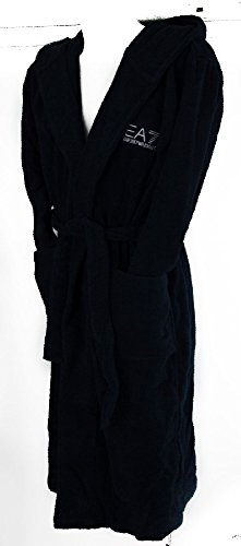 Preisvergleich Produktbild Frotteebademantel mit Kapuze EA7 EMPORIO ARMANI Artikel 904010 6P791