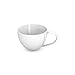 Produktbild Ornamin Tasse 170 ml weiß | Schicke Tasse aus Kunststoff in modernem, elegantem Design | Alltags-Geschirr für zu Hause, Camping, Picknick, Gemeinschaftsverpflegung, Großküchen, Institutionen | Kaffeebecher, Mehrweg-Becher, Teetasse