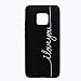 Produktbild Everainy Huawei Mate 20 Pro Hülle Silikon Bumper Gummi Kreativ Neu Cover Hüllen für Huawei Mate 20 Pro Handyhülle Einfach Stoßfest TPU Stoßstange Schwarz Schutzhülle (I Love You)
