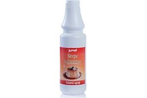 Sirope Caramelo JUMEL formato hostelería. Botella 1Kg sin gluten. Pack 6 Uds.