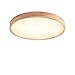 Produktbild Lichtssrr Deckenleuchte Wohnzimmer Schlafzimmer Deckenleuchte Holz Deckenleuchte Wohnzimmer Holz Nordic Kreative LED Eiche Deckenleuchte ( Größe : 50CM 36W )