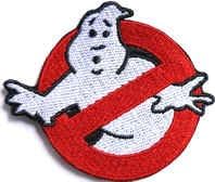 Sew-on Iron-on Embroidered Patch Starwars Ghostbuster (Ghost Buster) Badge Large (155mm x 165mm)