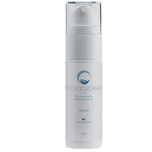 Proteoglicanos en Serum con Vitamina C y Hialuronico 30ml - Hidratante, Antiarrugas y Antioxidante - Único con textura Gel - Absorción Rápida - Todo tipo de Pieles - Unisex
