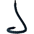 Omana Lazy Shisha Pipe Hands Free Hookah Hose Handle Soft Flexible Curved Mouth Tip Free Your Hands Play Games and Smoking Sheesha Accessories Gaming Driving Bars Cafe Gatherings (Black)