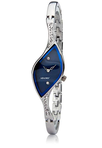 Adamo Analog Blue Dial Womens Watch -9710SM01 RS.299 (90.00% Off) - Amazon Adamo Analog Blue Dial Womens Watch -9710SM01 RS.299 (90.00% Off) - Amazon