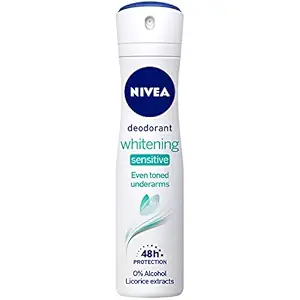 NIVEA Whitening Sensitive 48 Hours Gentle Care Deodorant, 150ml