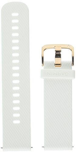 Preisvergleich Produktbild Garmin Silikonarmband Schnellwechsel-Armband, Weiß, M
