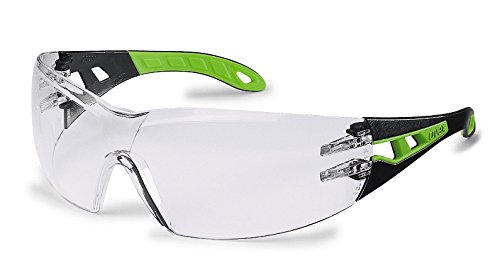 UVEX 9192225 Safety Glasses - Black/Green