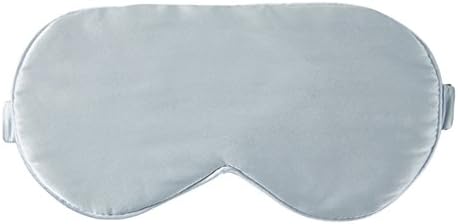 HUANQIN Silk Eye mask Male Ms Shading breathable Sleeping Siesta go to bed Eye protection Hot and cold ice bag ( Color : Light Grey )