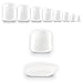 NAILFUN 500 Full Cover Toe Nails in Pouch - Natural White