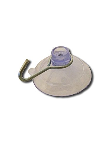 10 Saughaken transparent 4cm Wandhaken Haken Saugnäpfe Handtuchhalter Saugnapf