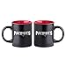 Produktbild New England Patriots NFL Tasse, Becher schwarz, matt 425ml