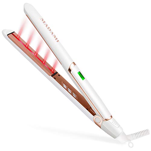Infrared Straight Hair Straightener Lcd Liquid Crystal Display Electric Splint Does Not Hurt Hair Ceramic Multifunctional Straightening Board