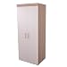 3 Piece Bedroom Set 4+2 Chest of Drawers Bedside Table & Wardrobe White & Sanoma Oak