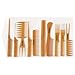 Produktbild Gold Magic 10 pc. Bone Comb Rollup Set BONE-10 by Gold Magic