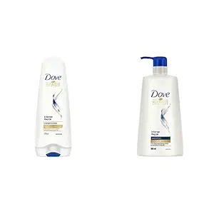 Dove Hair Therapy Intense Repair Conditioner, 175ml And Dove Intense Repair Shampoo, 650ml