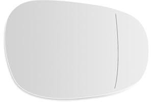 SENZEAL Verre de Rétroviseur Remplacement pour BMW Série 1 3 E81 E88 E90 E91 E92 E93 LCI 2009-2012 Chauffant Retroviseur Extérieur (Droit)