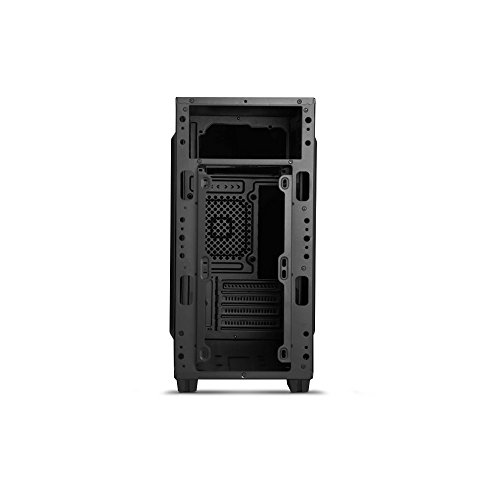 NOX Coolbay MX2 Mini-Tower Negro - Caja de ordenador  Mini-Tower  PC  1x 120 mm  Metal  De pl  stico  Micro-ATX  MicroSD  TransFlash   SD 