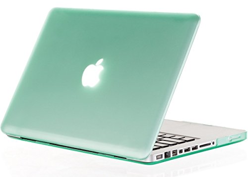 YGJ® Rubberized Hard Case Cover for Apple Macbook Pro 13″ A1278 Macbook Pro 13-inch 13″ (A1278/with or without Thunderbolt) Matte Frosted Hard Case – Green - 2