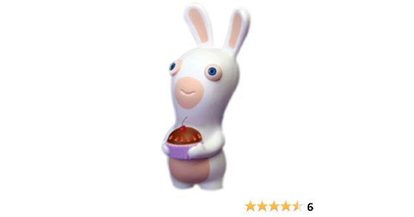Figurine Les Lapins Cretins Squeezable Lapin Gateau Amazon Fr Jeux Et Jouets
