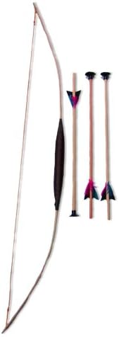 Wooden Bow and Arrow Set for Kids – Bag or Target