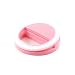Produktbild UEETEK Selfie Ring Licht mit 36 LED Lampen Blitz Lampe Clip Ring Lichter Fill-in Beleuchtung Tragbare für Telefon Tablet iPad Laptop Kamera (Pink)