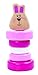 Produktbild Tooky Toys Kaninchen Rassel Holz Baby Rassel Spielzeug * Premium Qualität * Sameday Versand TKC272-S9