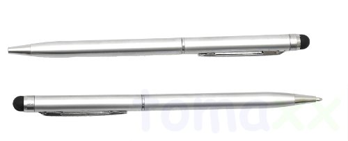 2 x tomaxx Stylus Pen – Eingabestift + Kugelschreiber für HTC One S – HTC One X – HTC Velocity 4G – HTC One V – HTC Sensation XL u.a alle HTC Handy mit Touchscreen Display… - 3