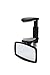 Diono See Me Too Universal Crystal Clear Rear View Mirror No Suction Cup (Black)