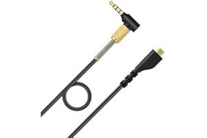 Adhiper - Zamienny kabel audio kompatybilny z SteelSeries Arctis 3, Arctis Pro Wireless, Arctis 5, Arctis 7, Arctis Pro Gaming (czarny)