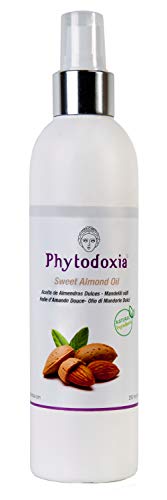 Aceite de Almendras Dulces 250ml | Hidrata Equilibra Nutre | Piel y Cabello | Sérum Cosmético 100% Puro y Natural | Previene Estrías