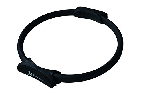 Pilates Ring 38cm schwarz mit anatomischen Polstern