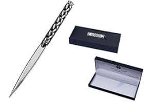 SEA GEMS Ouvre-lettre Boxed cadeau pour homme - conception de noeud celtique médiéval