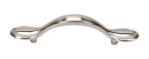 Preisvergleich Produktbild Alno A1566-3-SN Classic Traditional Pulls, Satin Nickel by Alno