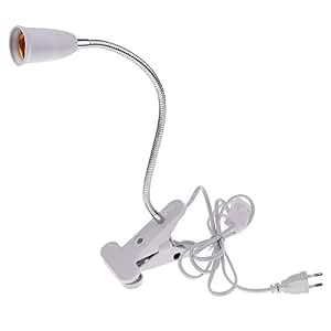 B Blesiya E27 Lampenfassung Steckdose Wandleuchte Wandlampe