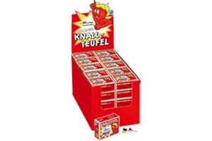 Posten Anker Jugendfeuerwerk I Knallteufel I 500 Kracher - Knaller I Silvesterfeuerwerk I Silvester Jugend Feuerwerk I 10 Packungen I Knallerbsen