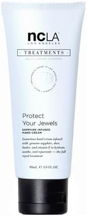 NCLA Los Angeles Nail Polish Sapphire Infused Hand Cream - Protect Your Jewels 90ml