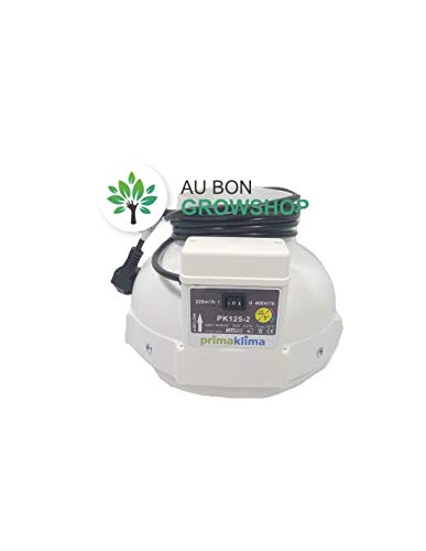 Prima Klima - Estrattore a 2 velocità, 220 e 400 m3/h, Ø 125 mm