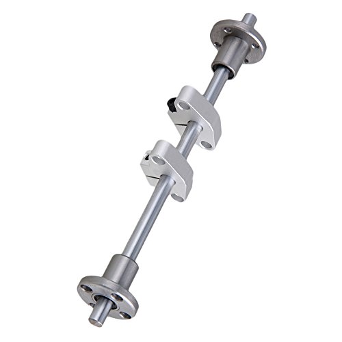 cnbtr Vertikal 8 mm Dia Rund Flansch Motion Buchse Bearing & Verlaufsfilter Linear Schaft Optische Achse mit Rod Schiene Unterstützung Set of 8 - 3