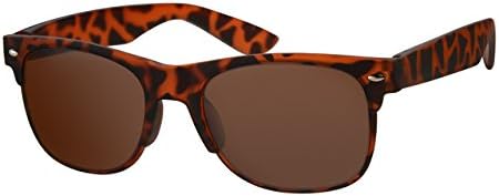 Sunglasses + Free Yellow Neck Cord, Slip-Resistant Brown Tortoise Shell Plastic Frame