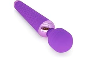 Massagestab für Frauen Sex Sehr Stark Vibrator Stab 20cm ⌀4cm massagestäbe Wasserdicht Kitzler Vibration für Frauen Vibrator 