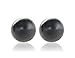 HTI 2 12Mm Magnetic Round Ball Hematite Singing Magnets Toys (Black)