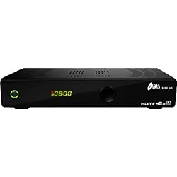 IRIS 9200 - Receptor de TV por satélite (WiFi, HDMI, DVB-S2 Full HD) color negro