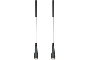 Vineyuan Antena GPS UHF de 15 cm/5.9 pulgadas para radios digitales de dos vías Hytera HYT PD-660 PD-680 - 2 unidades