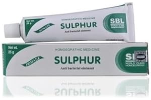 Healthymia SBL Sulphur Ointment 25gm - Helps Eczema & Prevents Eruptions