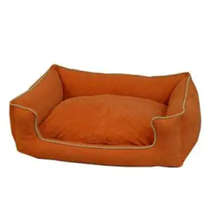 Slatters be Royal Store Rectangular Shape Reversable Ultra Soft Ethnic Velvet Dog Bed for Pet/Cat Medium Size: 75 * 55 * 20 cm.