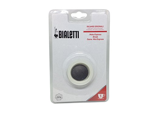 Bialetti 3 Dichtungen und 1 Platte, 1 Tasse Bialetti 3 Dichtungen und 1 Platte, 1 Tasse Bilder