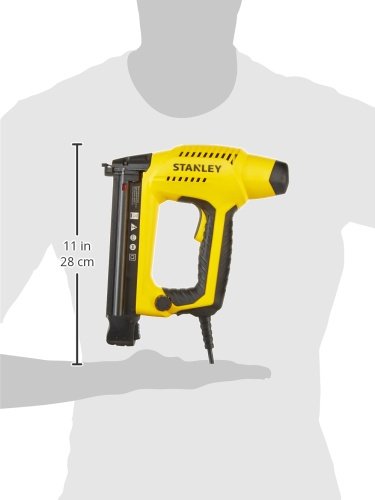 Stanley HD Elektrotacker, 2.5m Kabellänge, Soft Grip, Sicherheitskontakt-Schalter, Krafteinstellrad, 6-TRE650 - 3
