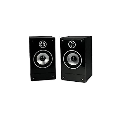 MCL HP-2015W 30W Noir Haut-Parleur - Hauts-parleurs (2.0 canaux, avec Fil, 3,5 mm, 30 W, 20-20000 Hz, Noir)