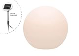 solarkugel garten 30 cm Kombinierbar mit den 8 seasons design Erdspieß und den Shining Globes Kugeln in anderen Größen (30cm & 40cm) für ein 2er oder 3er Leuchtarrangement.